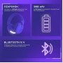 Ігрова гарнітура Proove Gaming Glimmer (APP) Black Purple (WHGL00022016)