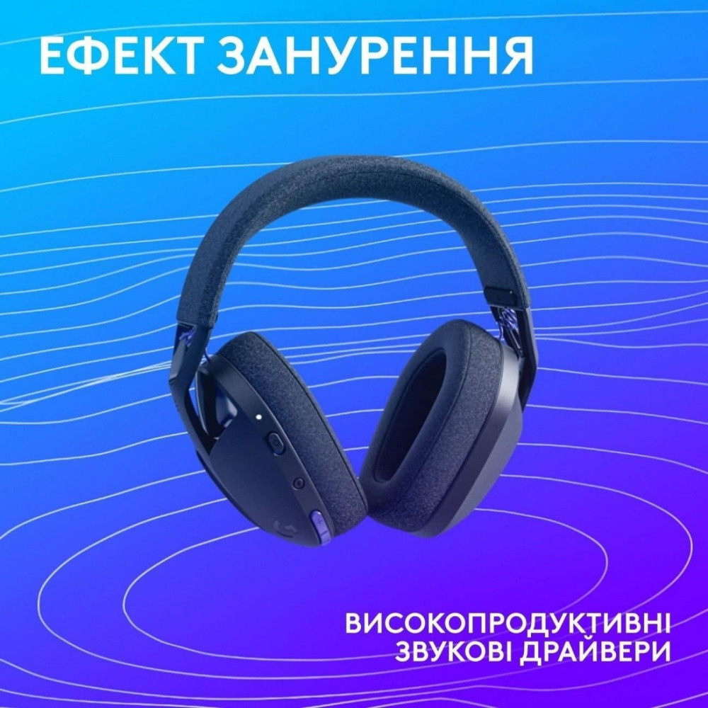 Ігрова гарнітура Logitech G321 Lightspeed Wireless Black (981-001563)