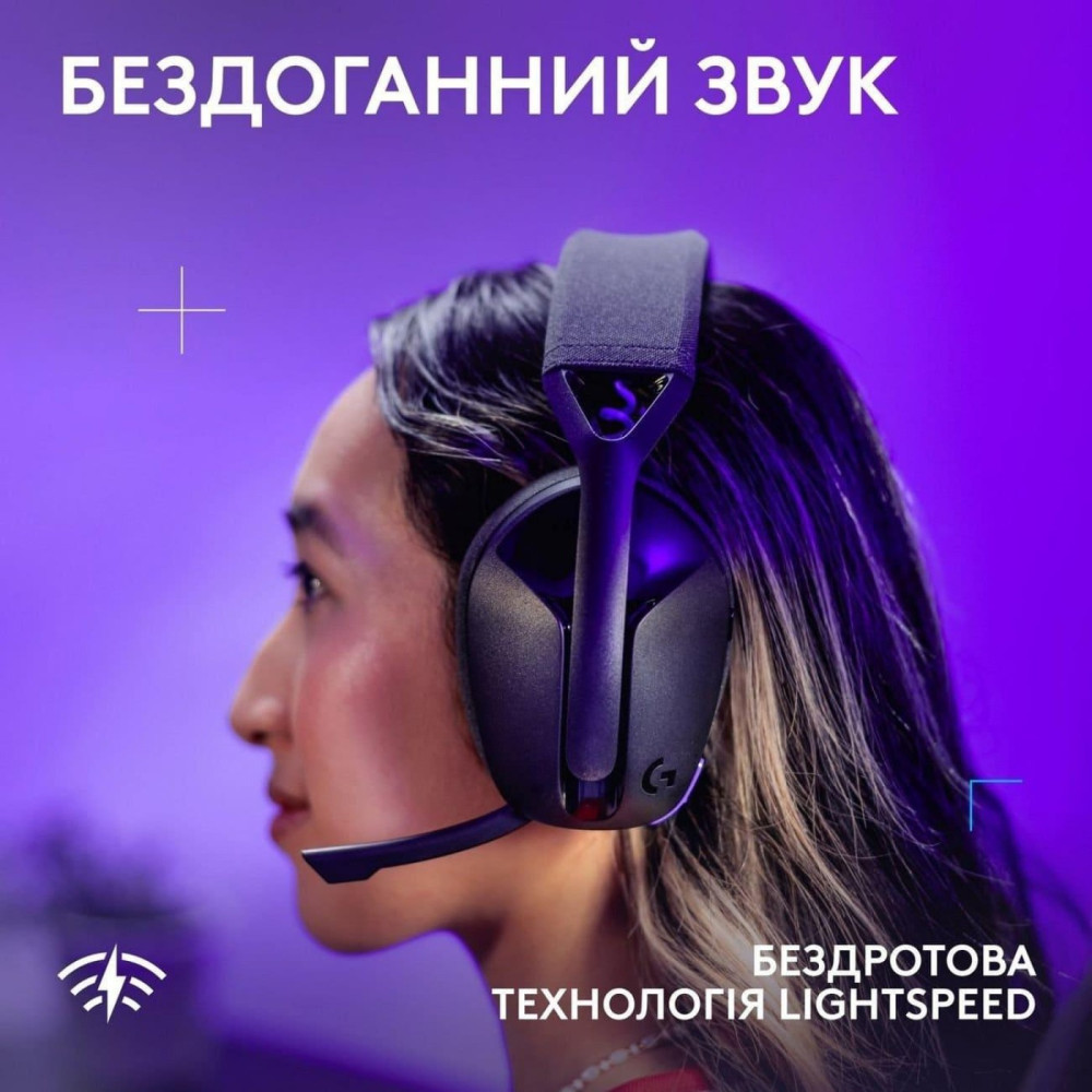 Ігрова гарнітура Logitech G321 Lightspeed Wireless Black (981-001563)