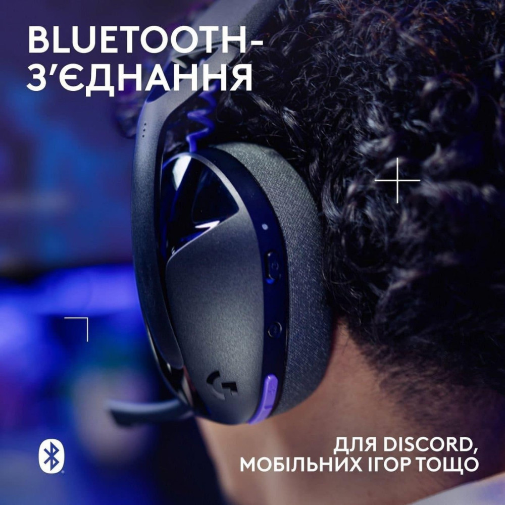Ігрова гарнітура Logitech G321 Lightspeed Wireless Black (981-001563)
