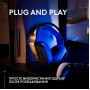 Ігрова гарнітура Logitech G535 Lightspeed Console Wireless Black (939-002219)