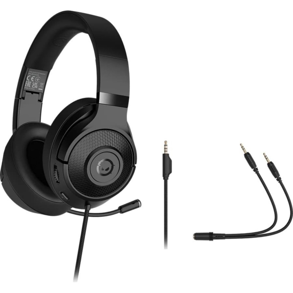 Ігрова гарнітура Lorgar Noah 101 Gaming Black (LRG-GHS101B)