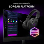 Ігрова гарнітура Lorgar Noah 702 Wireless Black
