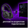 Ігрова гарнітура Lorgar Noah 702 Wireless Black