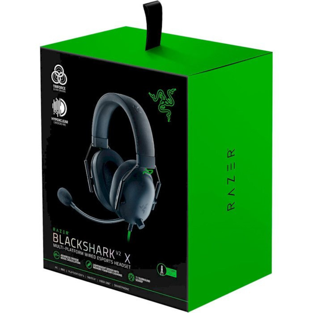 Комп’ютерна гарнітура Razer BlackShark V2 X Black (RZ04-03240100-R3M1)