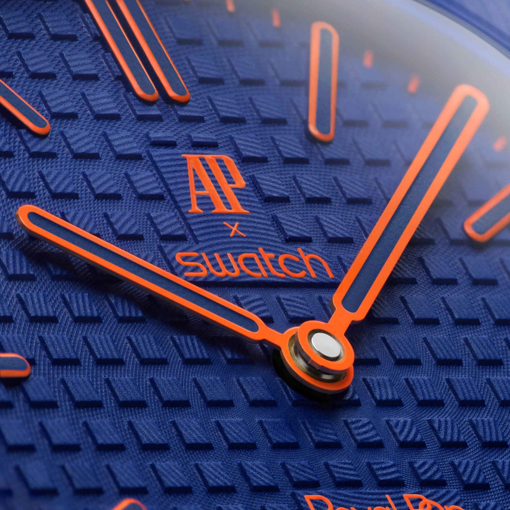 Годинник кишеньковий Audemars Piguet x Swatch Royal Pop ORENJI HACHI (SSX03L103N)