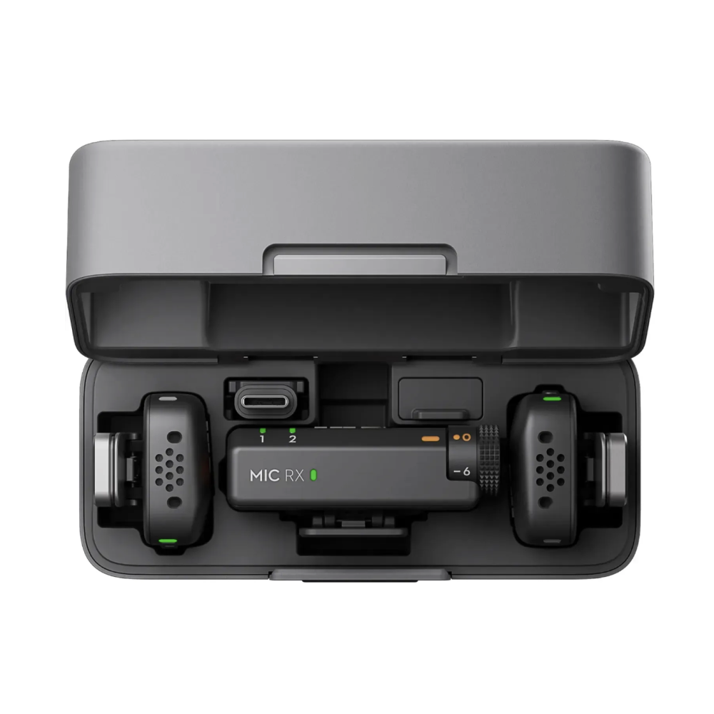 Радіосистема мікрофонна DJI Mic Mini 2TX + 1RX + Charging Case (CP.RN.00000433.01) — для відео та інтерв’ю