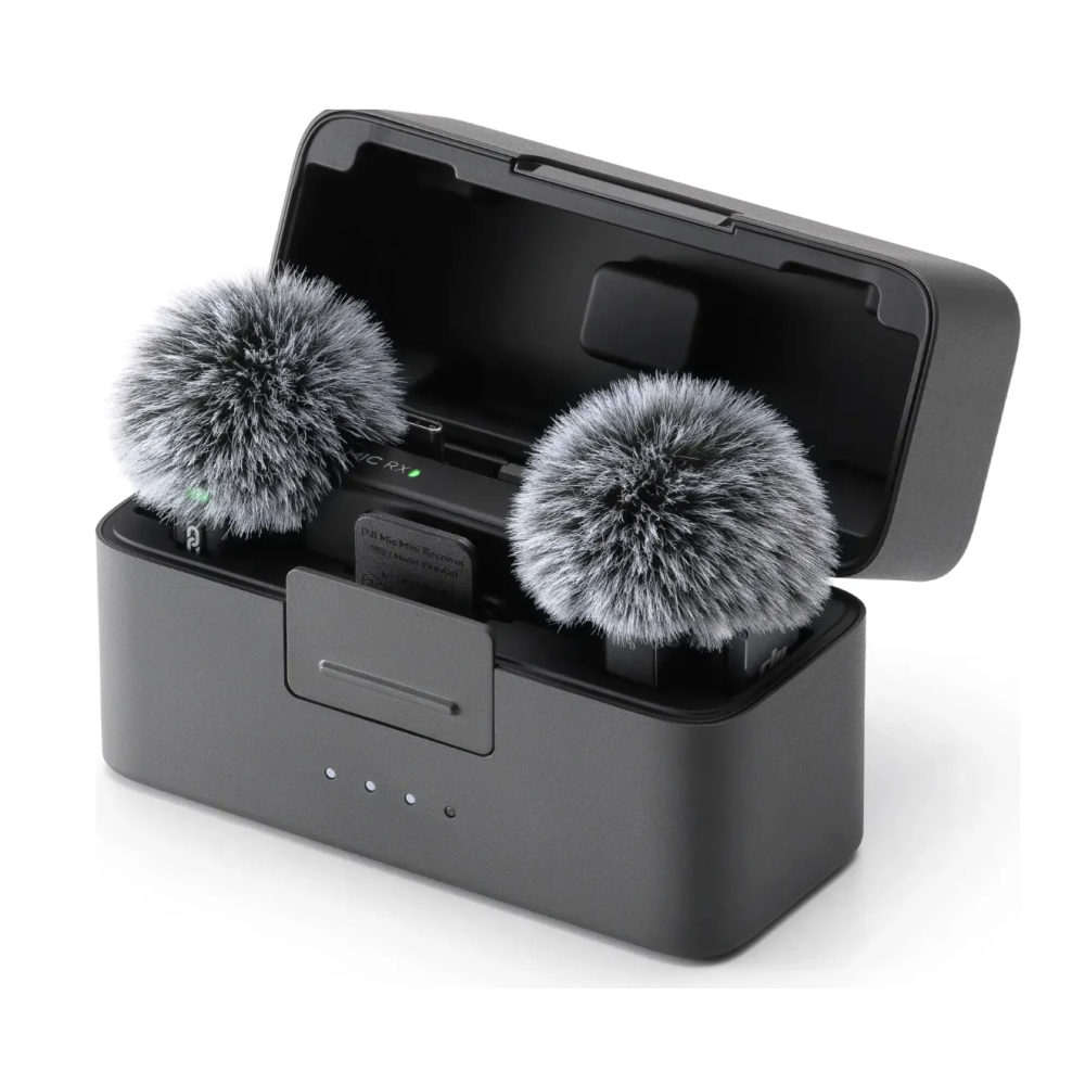Радіосистема мікрофонна DJI Mic Mini 2TX + 1RX + Charging Case (CP.RN.00000433.01) — для відео та інтерв’ю