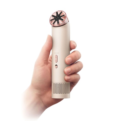 Вентилятор Dyson HushJet Mini Cool Stone/Blush, портативний
