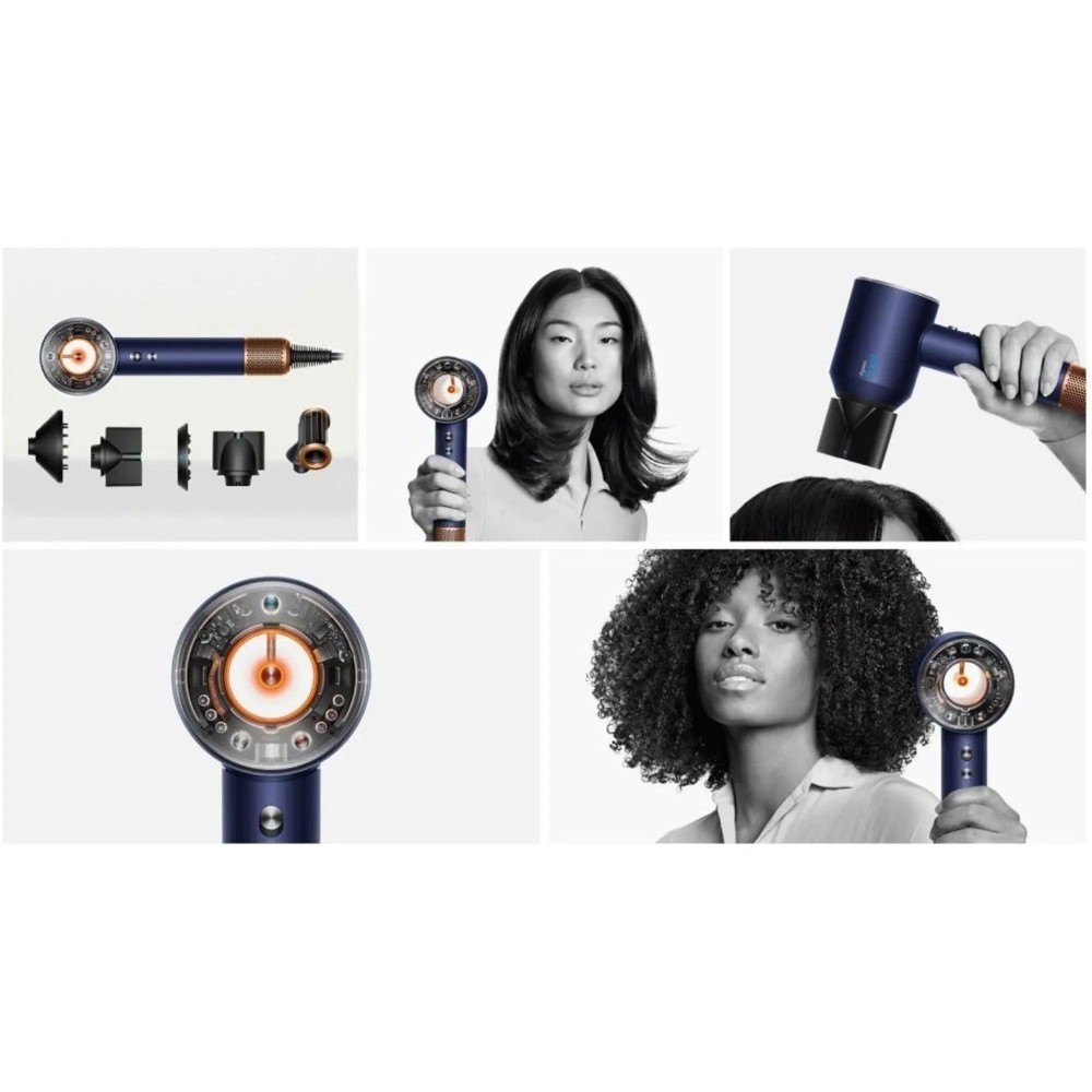 Dyson Supersonic HD16 Nural Prussian Blue/Rich Copper — фен Nural