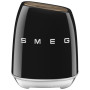 Набір ножів із підставкою SMEG, чорний — 7 предметів