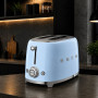 Тостер на 2 скибки SMEG TSF01 Blue