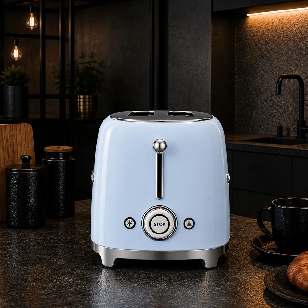 Тостер на 2 скибки SMEG TSF01 Blue