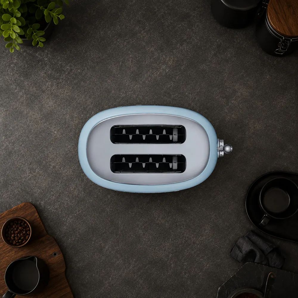 Тостер на 2 скибки SMEG TSF01 Blue