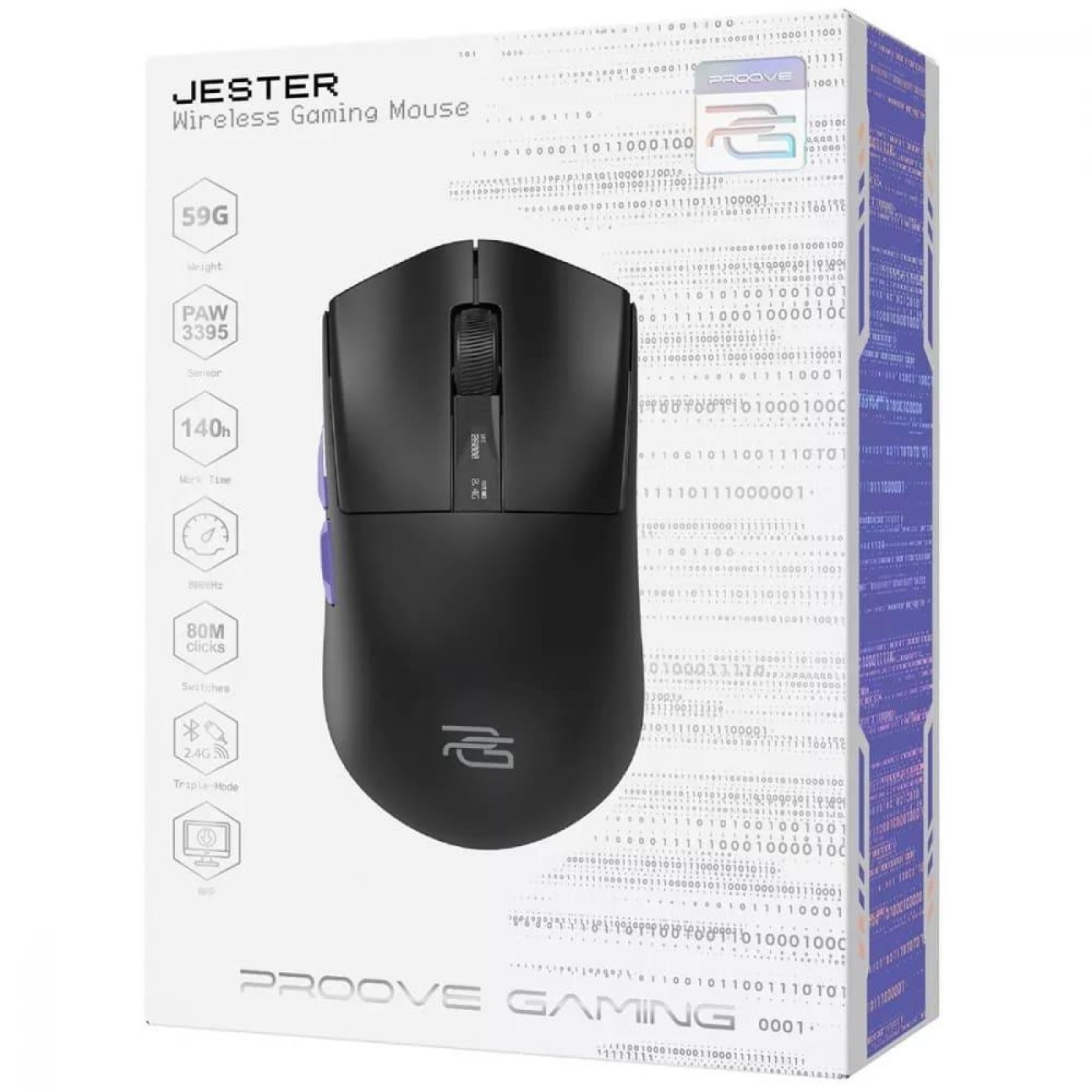 Підключення миші Proove Gaming Jester 8K Black