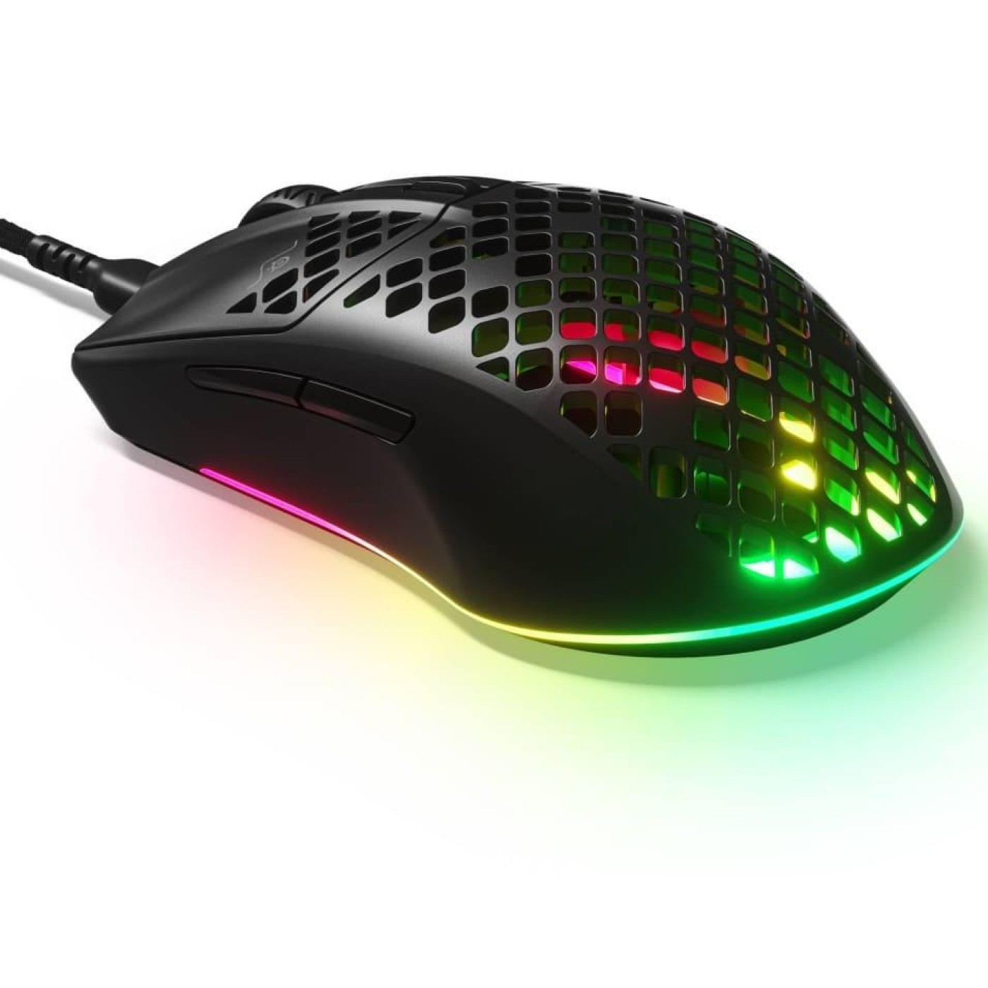 Підсвічування миші SteelSeries Aerox 3 Onyx