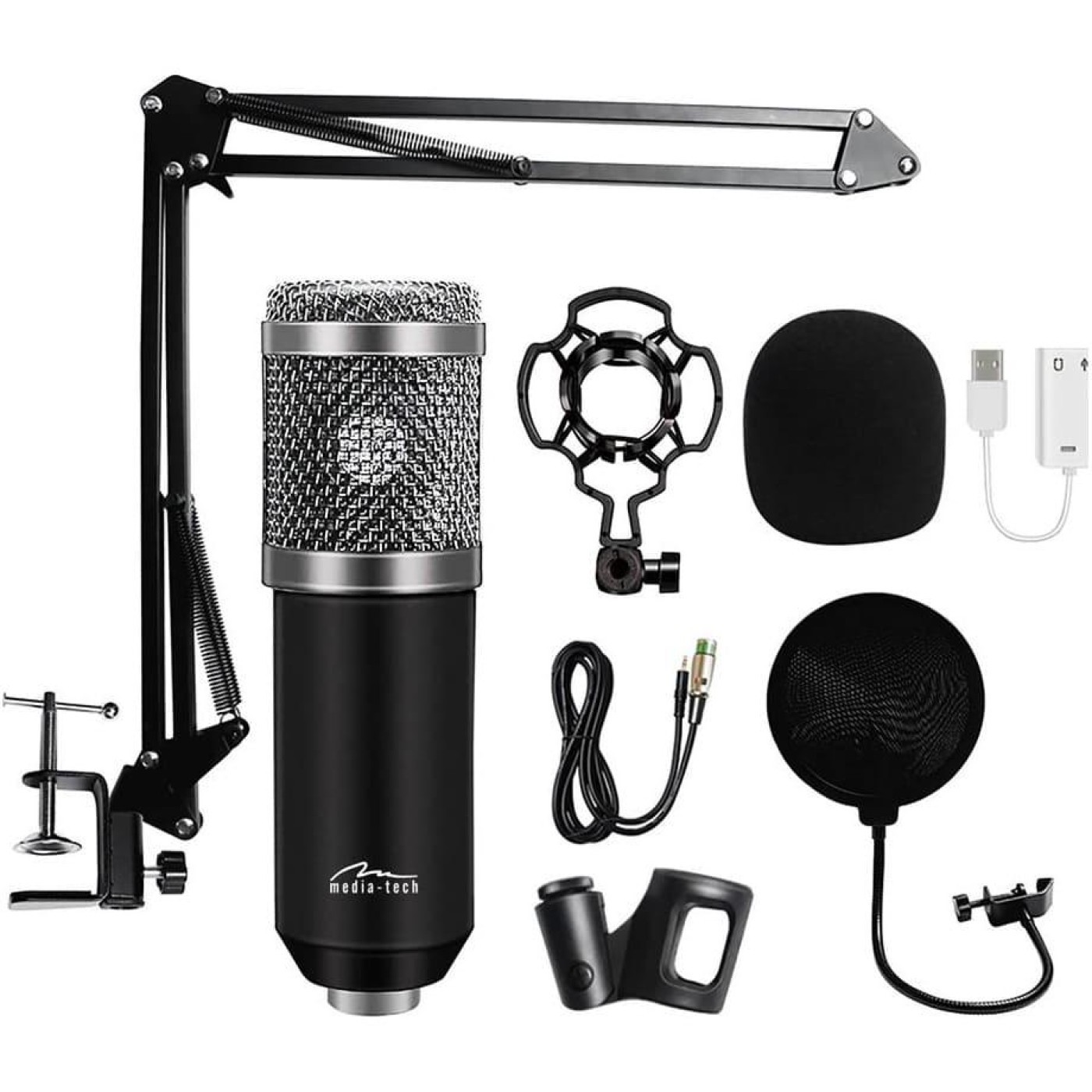 Media-Tech з підключенням XLR та USB