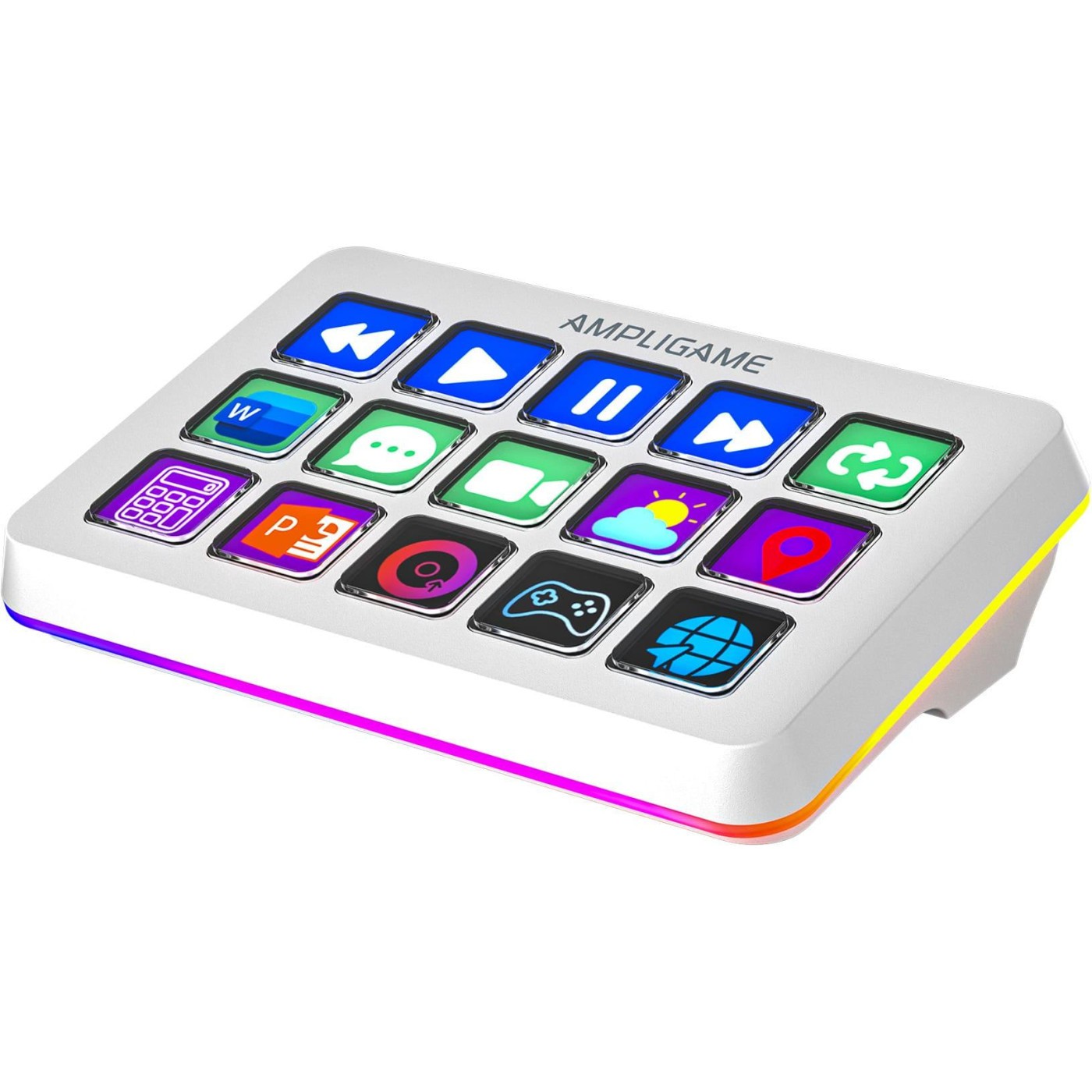 Контролер Fifine Stream Deck D6W на робочому столі