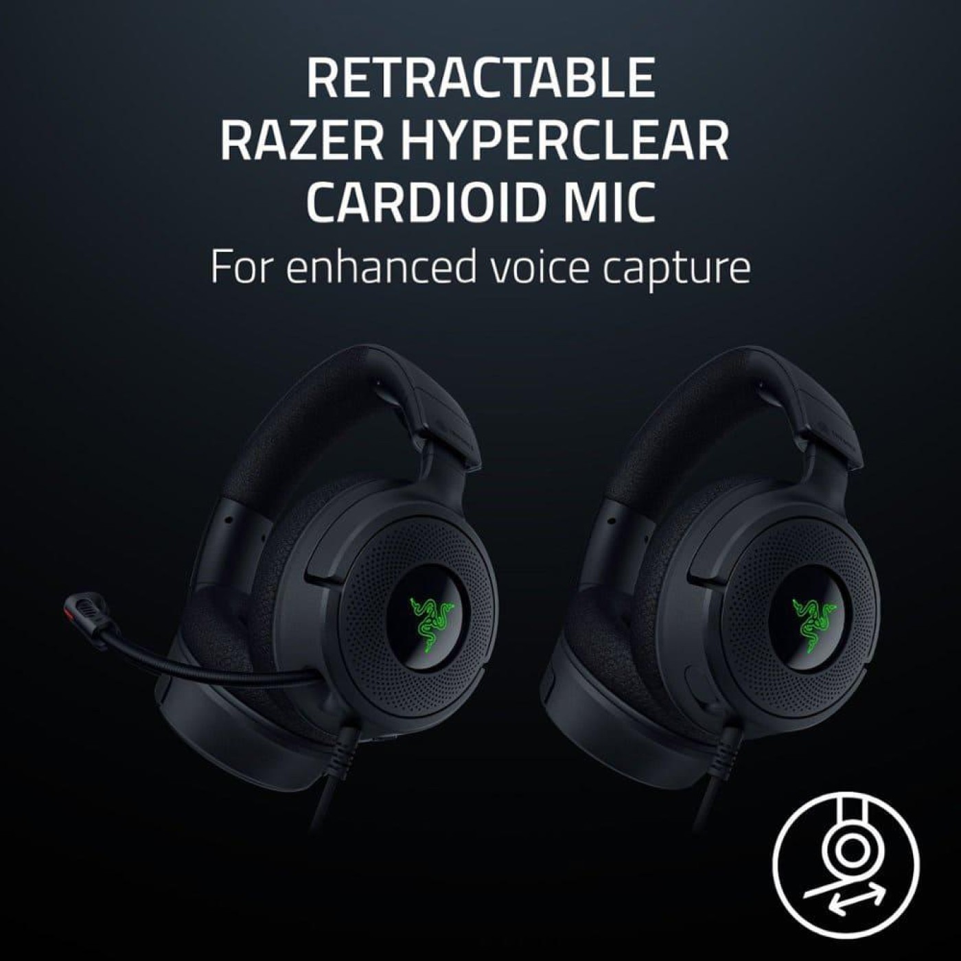 Razer Kraken V4 X — підключення до ігрових пристроїв