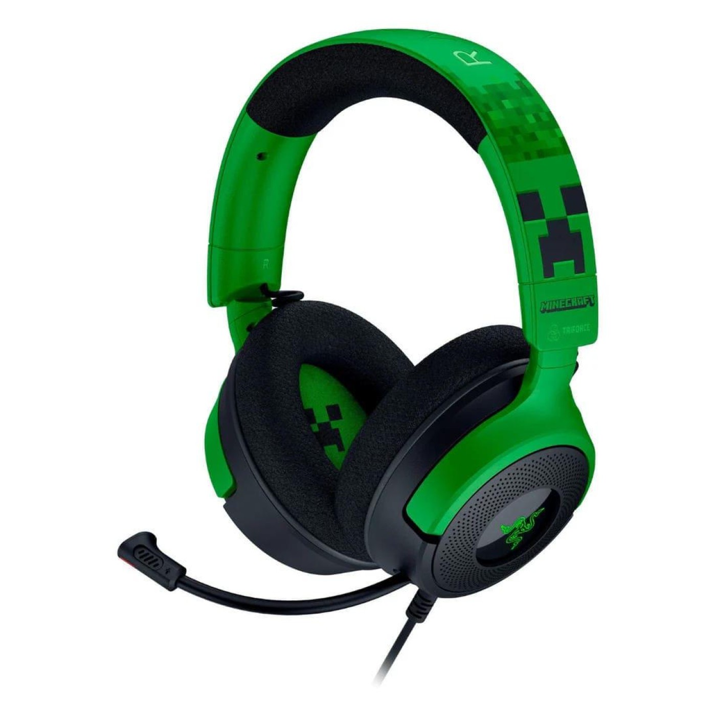 Razer Kraken V4 X Minecraft Edition крупним планом