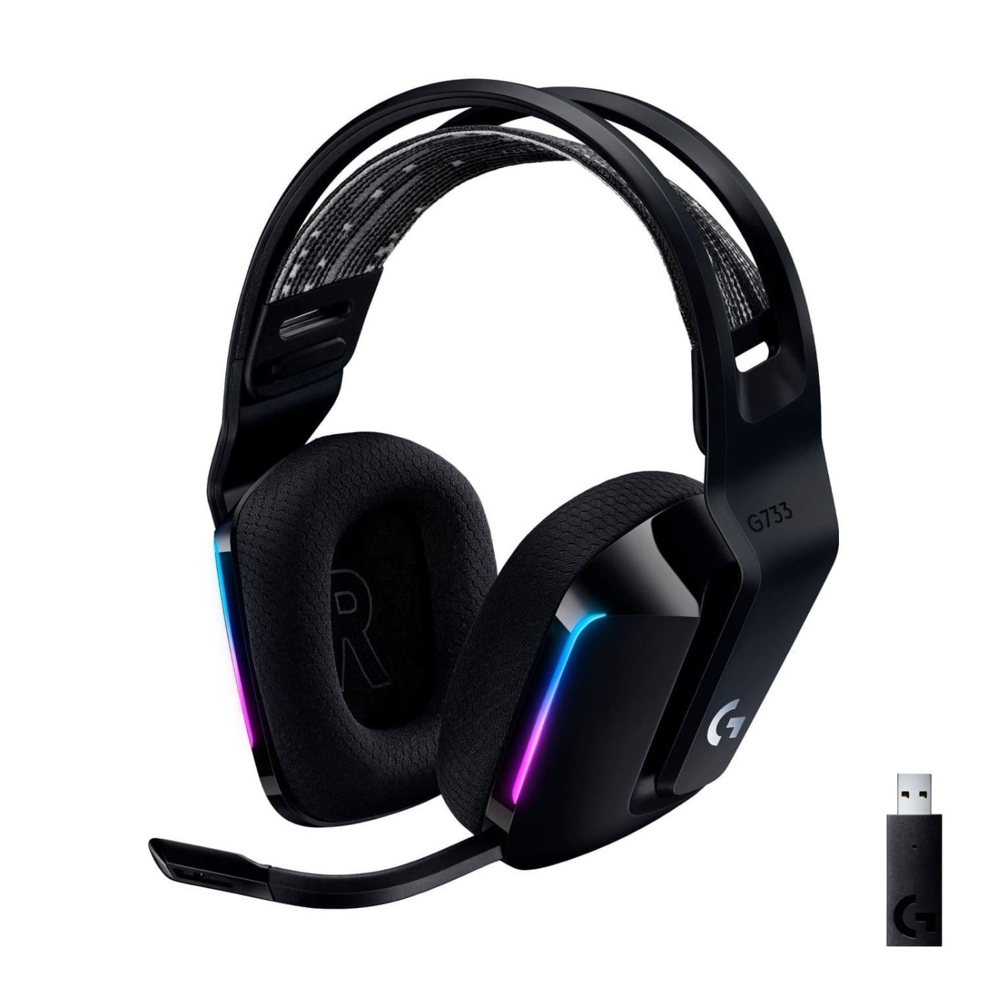 Logitech G733 Lightspeed Wireless RGB Black