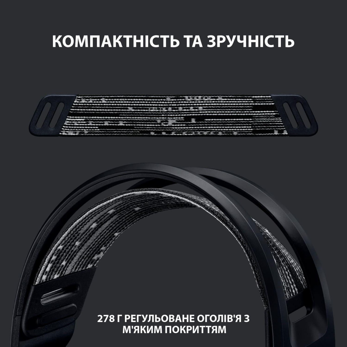 Logitech G733 — бездротова ігрова гарнітура